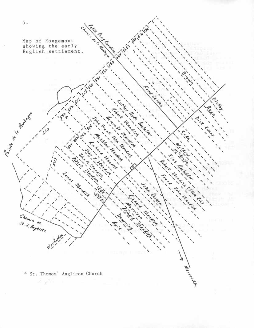 Map of Rougemont